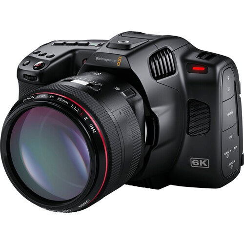 Blackmagic Pocket G2 6K with 2TB SSD drive.