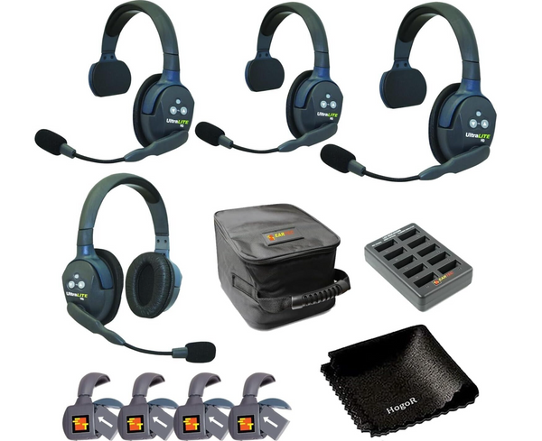 UltraLITE UL431 HD 4-Person Headset System from Eartec -  On set communication