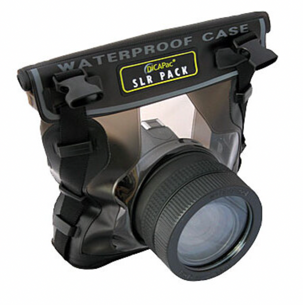 DiCAPac WP-S10 Underwater Housing with Flat Dome - suits most DSLR cameras