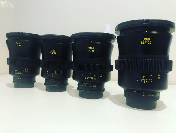 Zeiss Otus Set – “The Worlds Best Lenses” 4 lens set Full Frame
