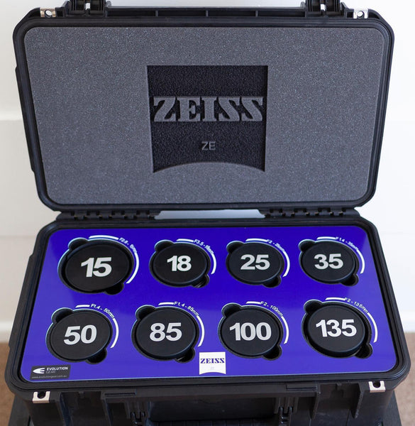 Zeiss ZE Canon Cine Lens Set 8 lens set - Full frame