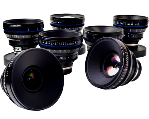 Zeiss CP.2’s 6 Lens Set  15mm T2.9, 25mm, 35mm, 50mm, 85mm and 135mm