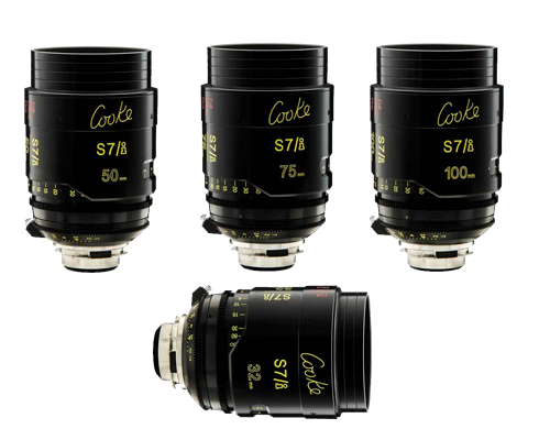 Cooke Optics S7/i's  6 Lens set