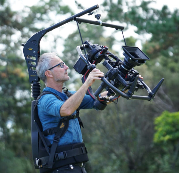 EasyRig Vario 5 with STABIL Stabilizer and EasyTilt Gimbal Tilt Contro ...
