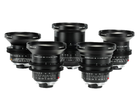 Leica M 0.8 Cine-Mod 6 Lens set