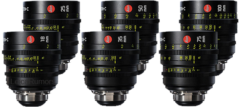 Leica Leitz Summicron-C's 6 lens set