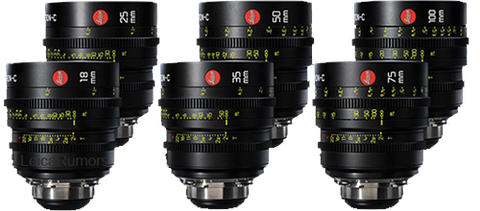 Leica Leitz Summicron-C's 6 lens set