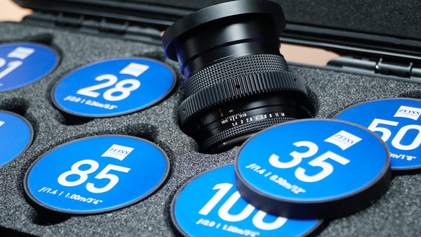Contax Zeiss Cine-Mod 8 Lens set Superspeeds MINT Full frame optics